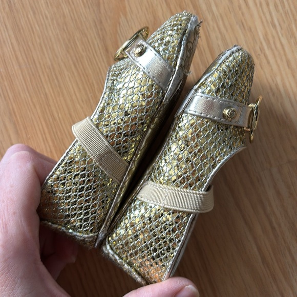 Michael Kors Gold Kids Shoes - Picture 9 of 15